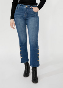 Frank Lyman Jeans W Button Detail