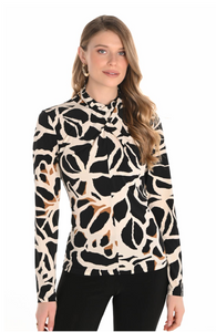 Frank Lyman Animal Print Top