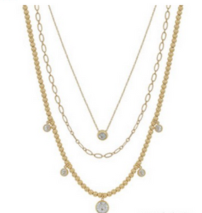 MB Adora Gold Necklace