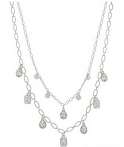 MB Breslin Silver Necklace