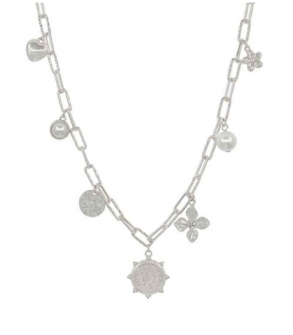 MB Cash Silver Necklace