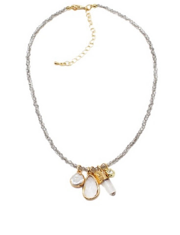 MB Door Bead and Charm Necklace
