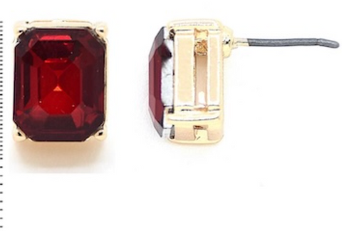 MB Racheal Ruby Earring