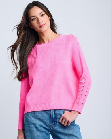 Lisa Todd Neon Lights Pink Sweater