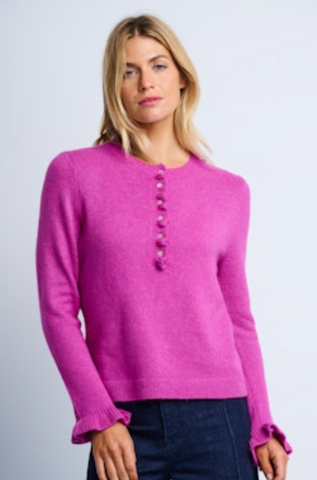 Lisa Todd Hot Orchid Allure Sweater
