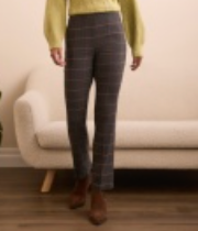 Tribal Black Pattern Pull On Pant