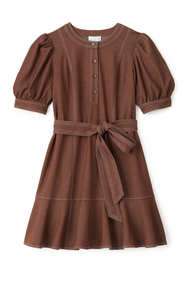 Cartolina Bonnie Mini Mocha Dress
