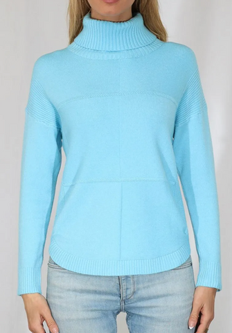 Metric Knit Pacific Turtleneck Sweater