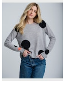 Lisa Todd Hot For Dots Sweater
