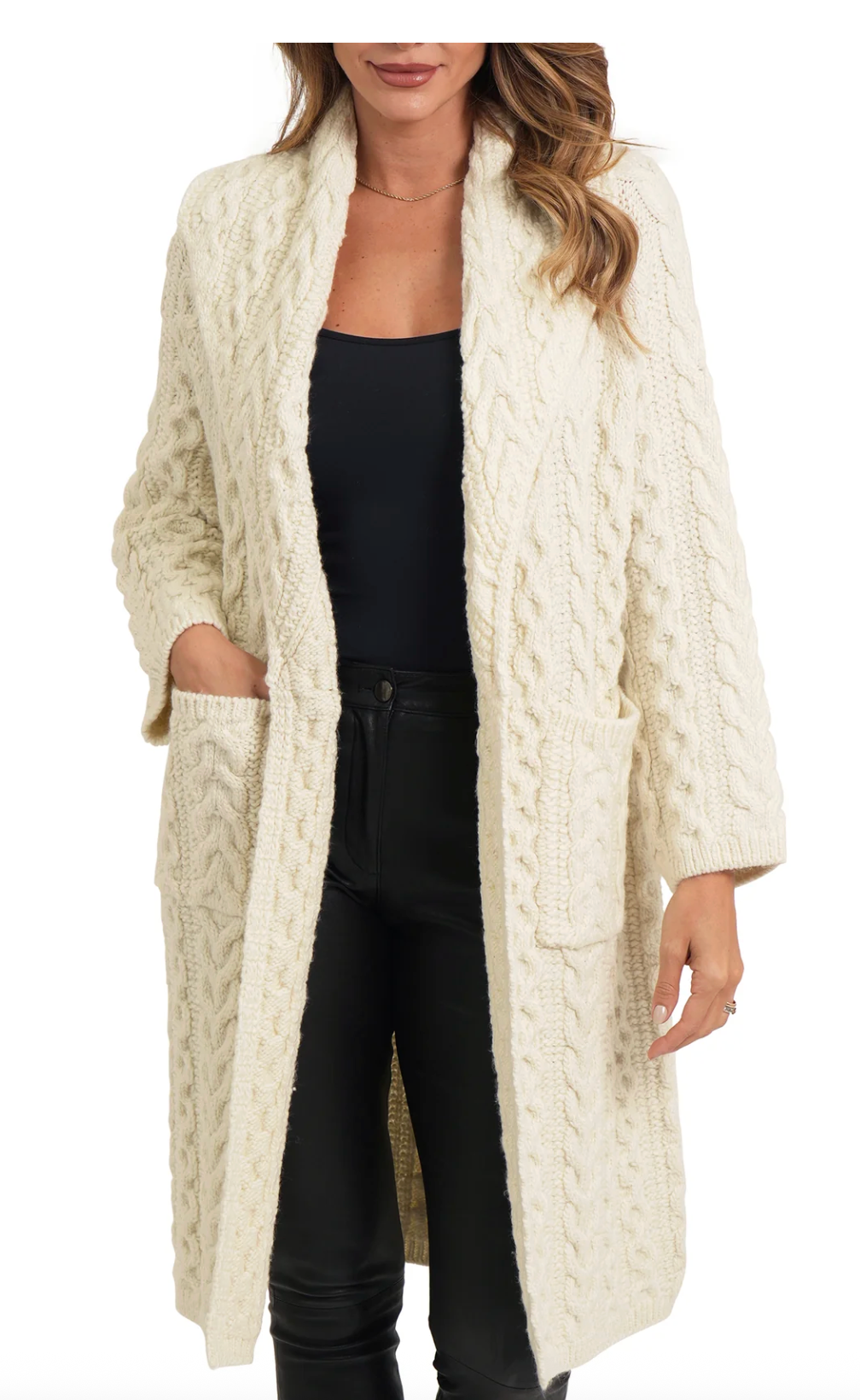 Love Token Ivory Trevor Cardigan