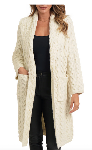 Love Token Ivory Trevor Cardigan