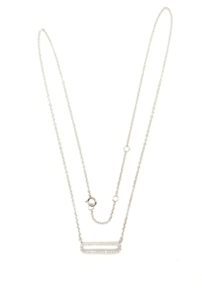 MB Ava Silver Necklace