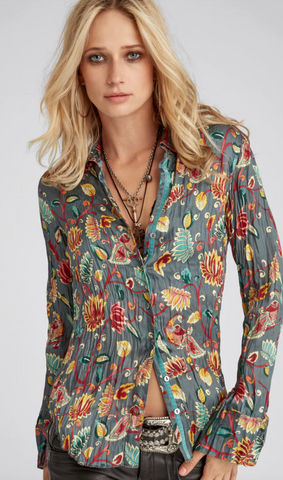 Cino Cairo Print Blouse