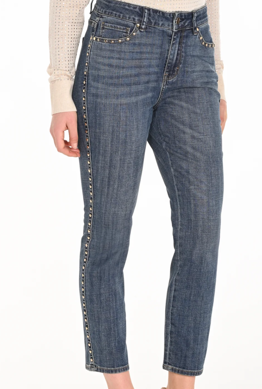 Frank Lyman Jeans W/ Stud Detail