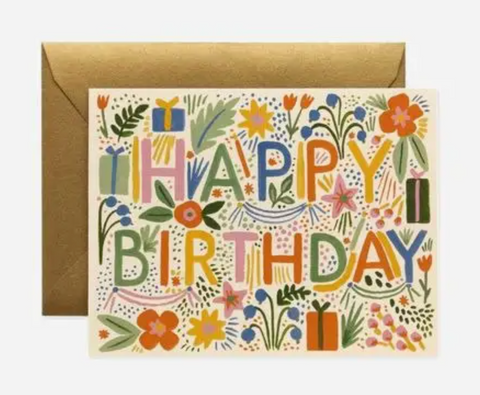 Rifle Paper Fiesta Birthday Card