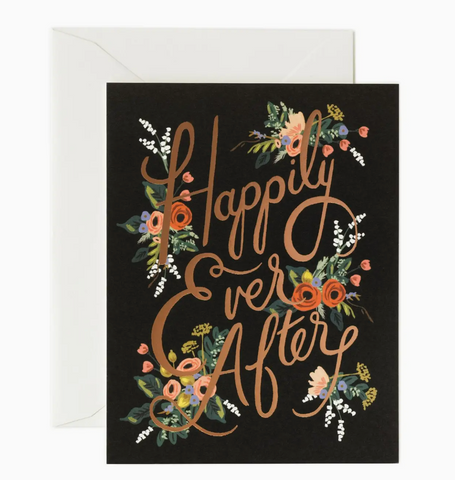 Rifle Paper Happy Ever After Card