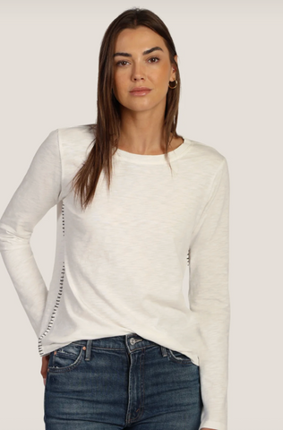 Dylan Blanket Stitch Classic Tee