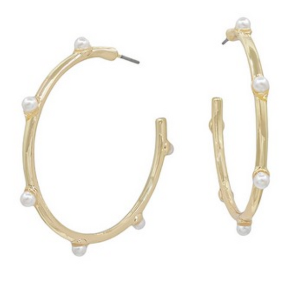 MB Travis Pearl Earring