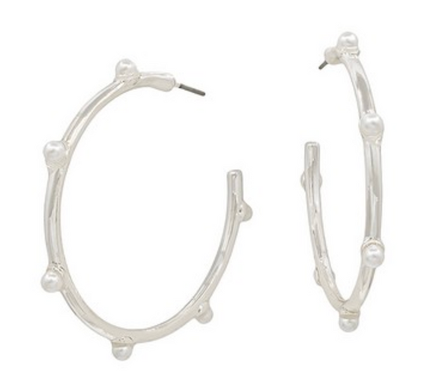 MB Travis Pearl Earring