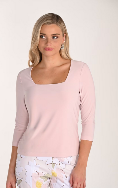 Frank Lyman Square Neck Top