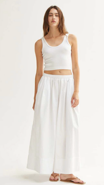 Asher Kaye Poplin Skirt