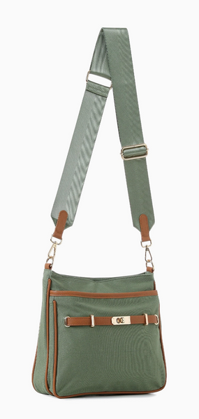Haute Shore Kelly Dublin Canvas Crossbody-Green