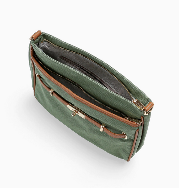 Haute Shore Kelly Dublin Canvas Crossbody-Green