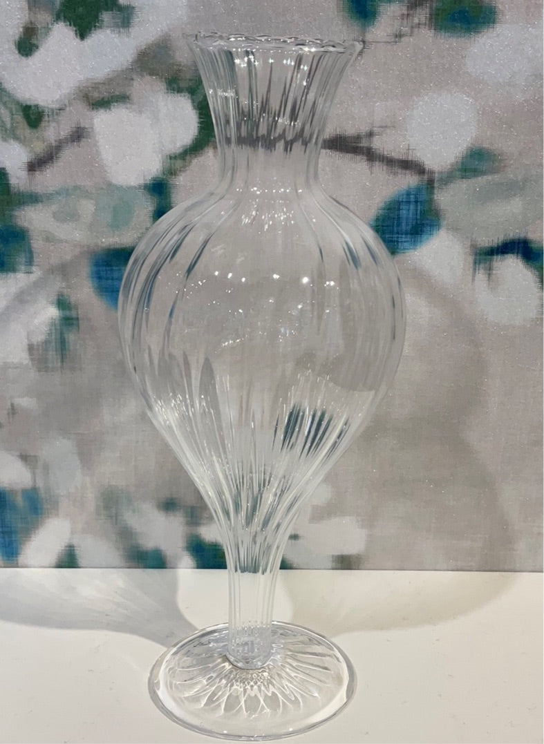 AD Boutique Vase 3.5 "x 8" Clear 40063