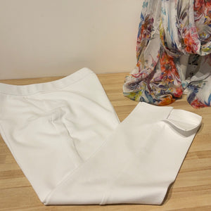 Peace Of Cloth White Brie Pull on Pant
