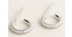 Meghan Browne Sofi Silver Earring