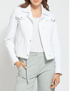 Lysse White Jean Jacket