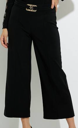 Joseph Ribkoff Wide Leg Belted Pant