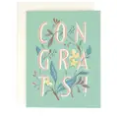 Amy Heitman Congrats Floral Card