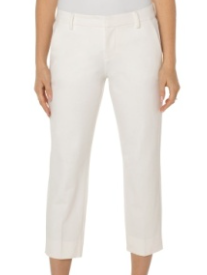 Liverpool Kelsey Crop Trouser White
