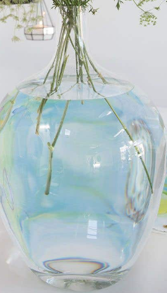 Accent Decor Large Glass Vase