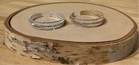 Coronet Multi Size Crystal Wrap Bracelet