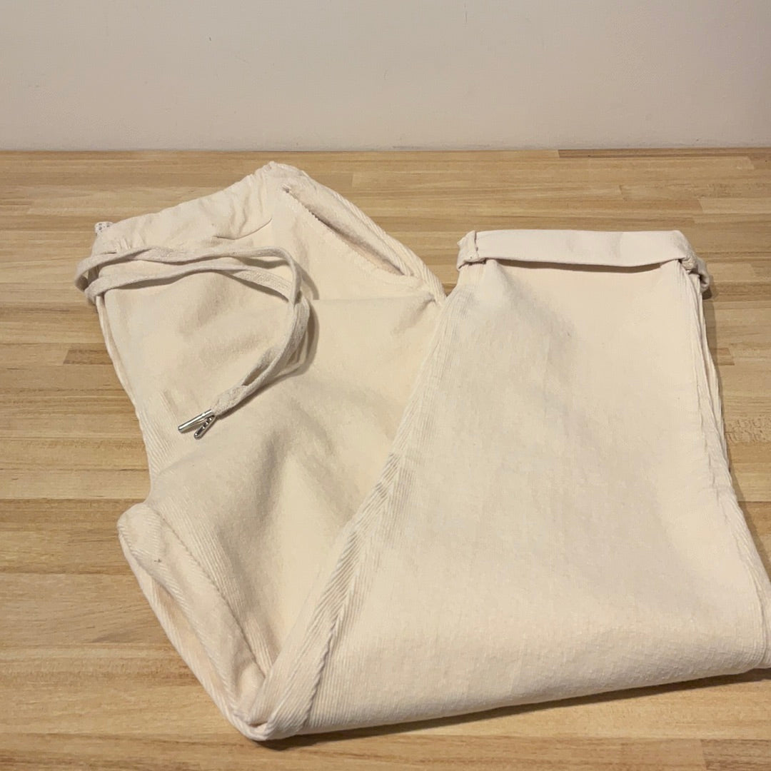 M Made In Italy Cream Pant